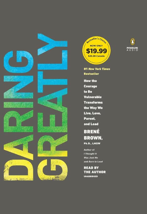 Cover of Daring Greatly