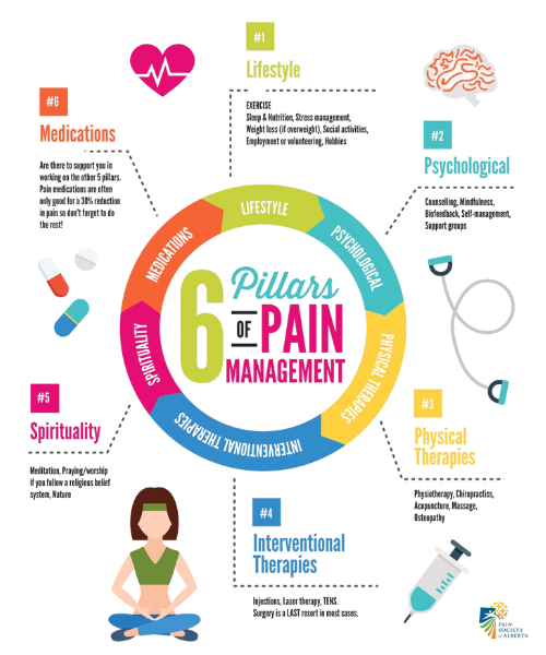 six pillars of pain management